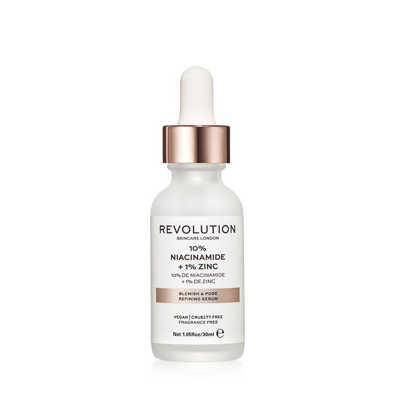 revolution blemish and pore refining serum niacinamide and zinc