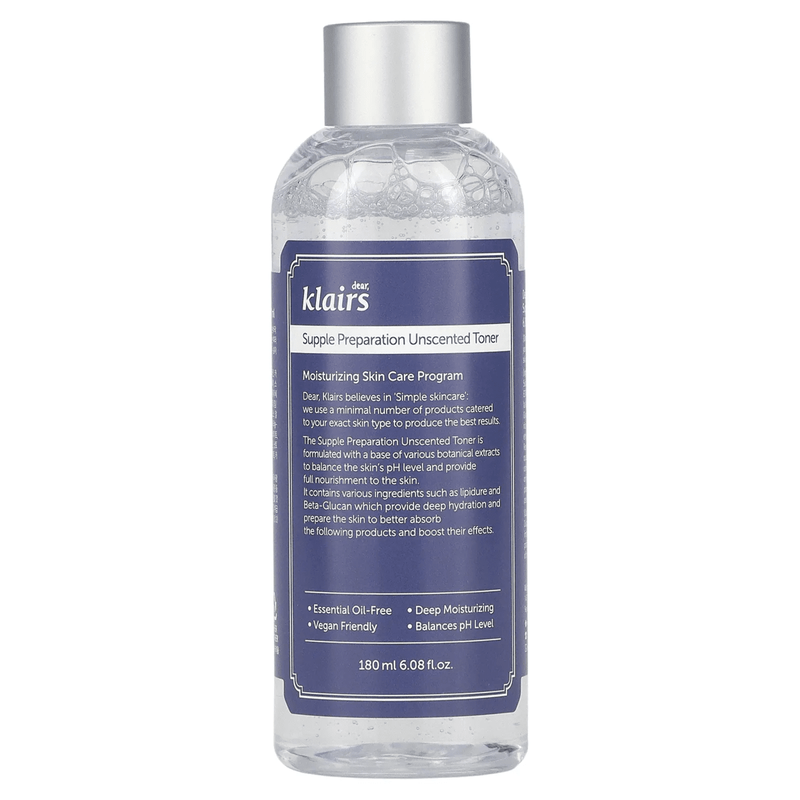 dear klairs supple preparation unscented toner