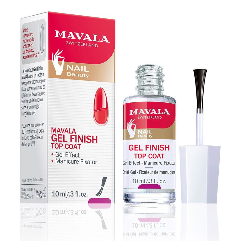 mavala gel finish top coat 10ml