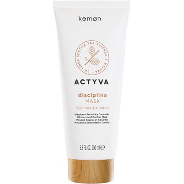 kemon actyva disciplina mask sn velian for frizzyand  curly hair