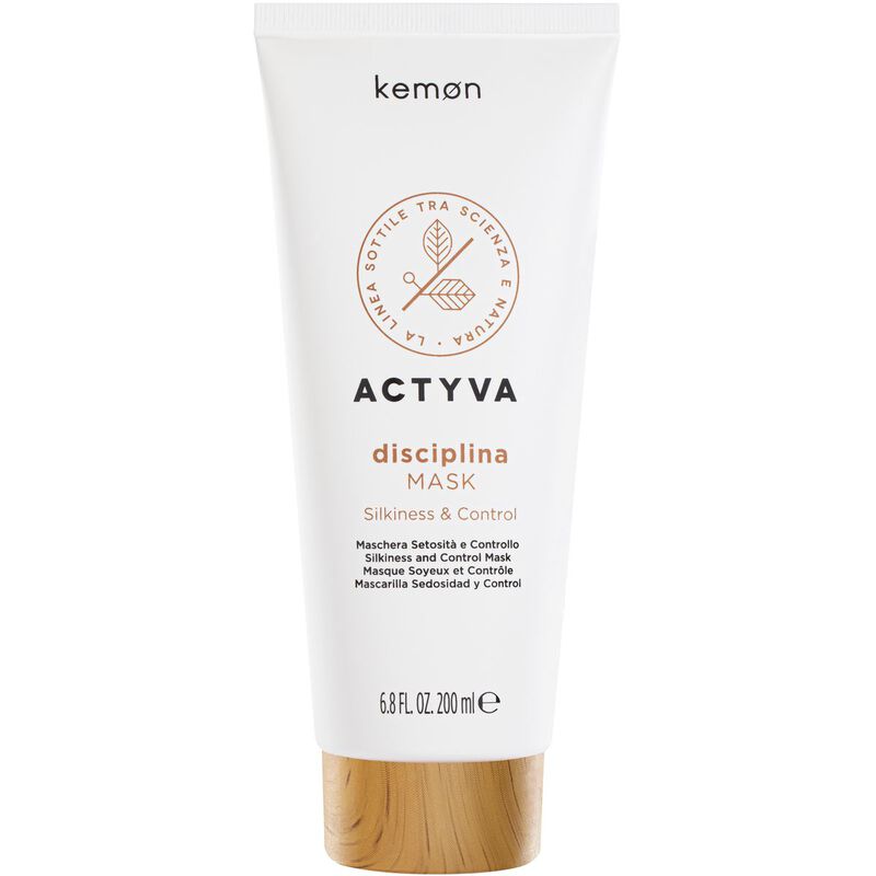 kemon actyva disciplina mask sn velian for frizzyand  curly hair