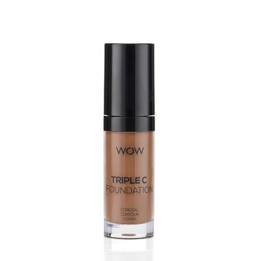 wow beauty triple c foundation – conceal, contour, cover