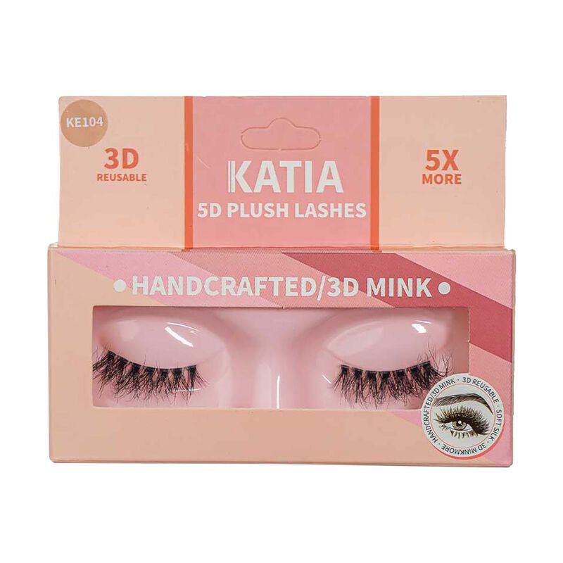 katia plush lashes hand crafte 3d mink