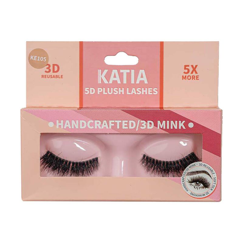 katia plush lashes hand crafte 3d mink