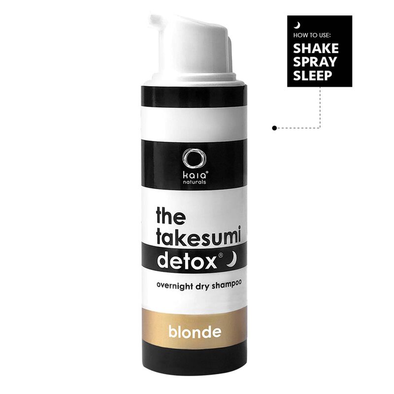 kaia naturals the takesumi detox  overnight dry shampoo