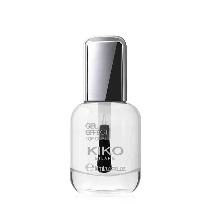 kiko milano gel effect top coat