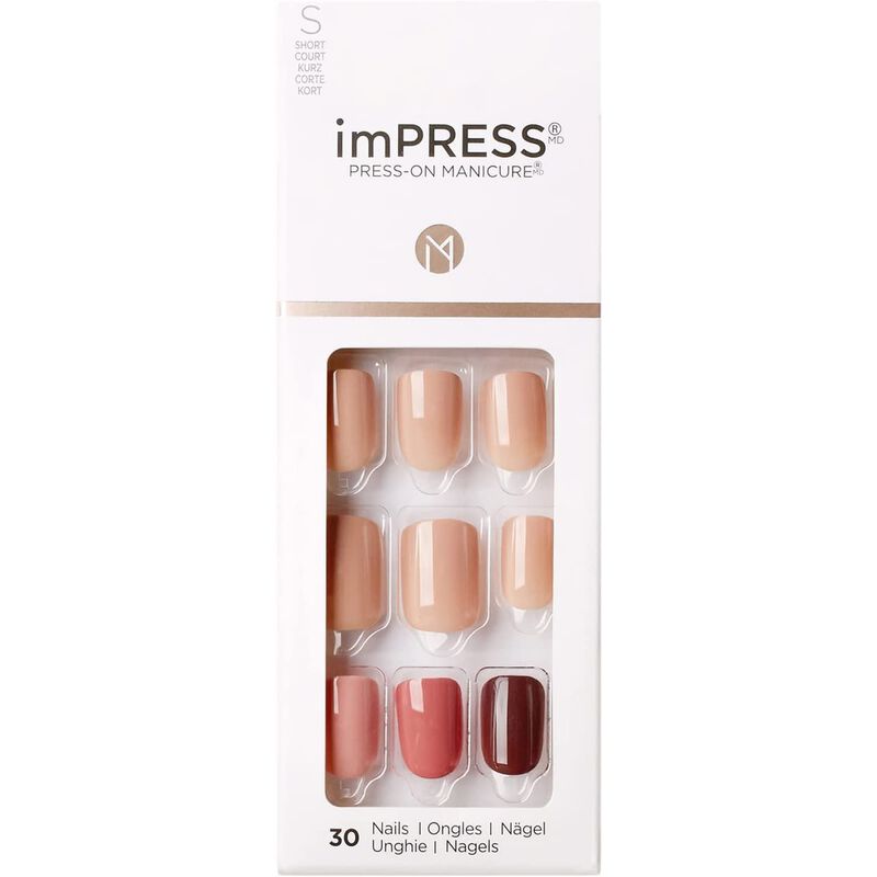 كيس kiss impress nails  before sunset kim001c