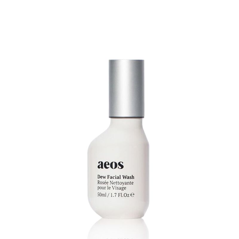 aeos dew facial wash