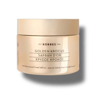 korres golden krocus ageless saffron hydrafiller plumping cream