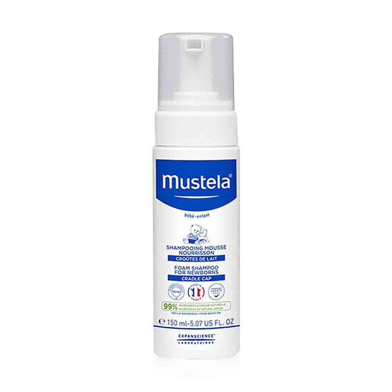 mustella foam shampoo for new born 150ml