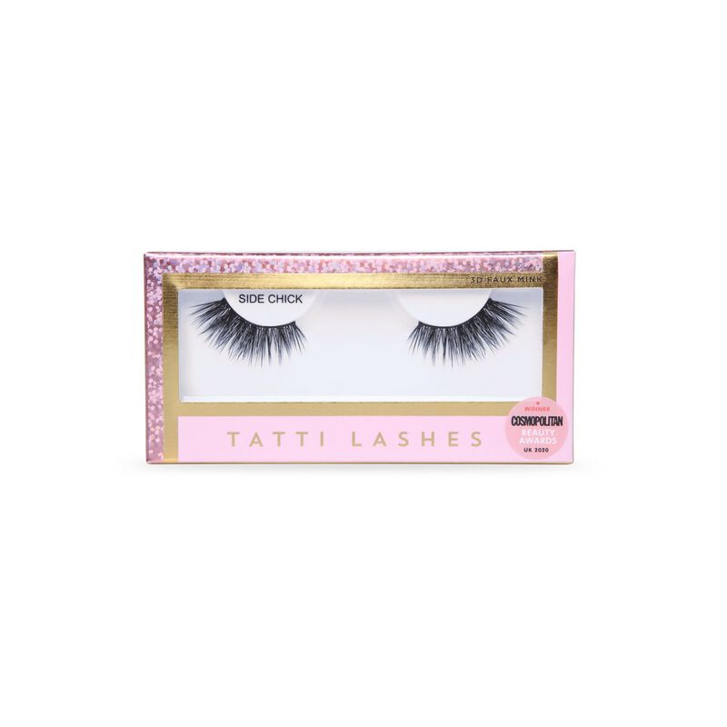 tatti lashes side chick  half lash