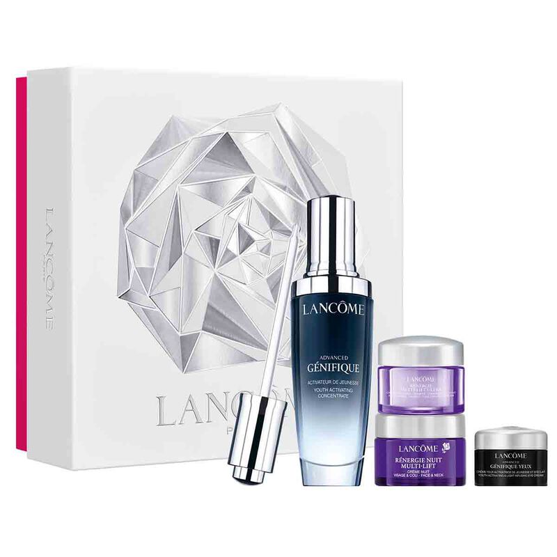 lancome genifique serum 50 ml set  holiday limited edition