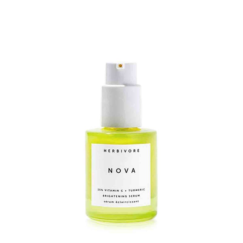 herbivore nova 15% vitamin c + turmeric brightening serum