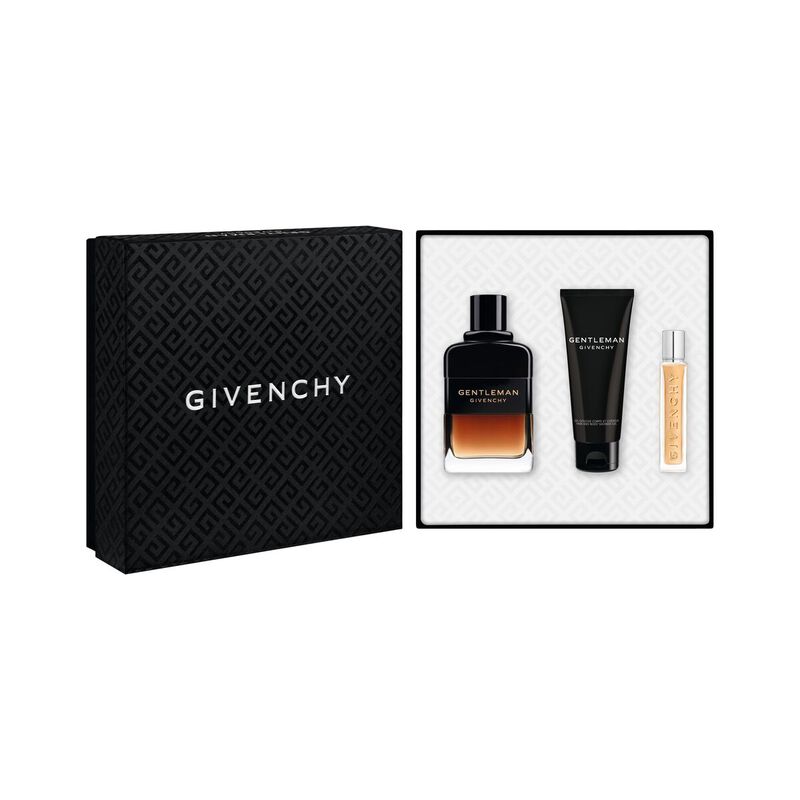 givenchy gentleman reserve privee eau de parfum  with shower gel and travel spray