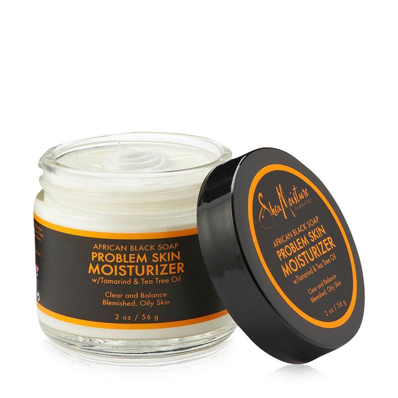 sheamoisture african black soap problem skin moisturizer