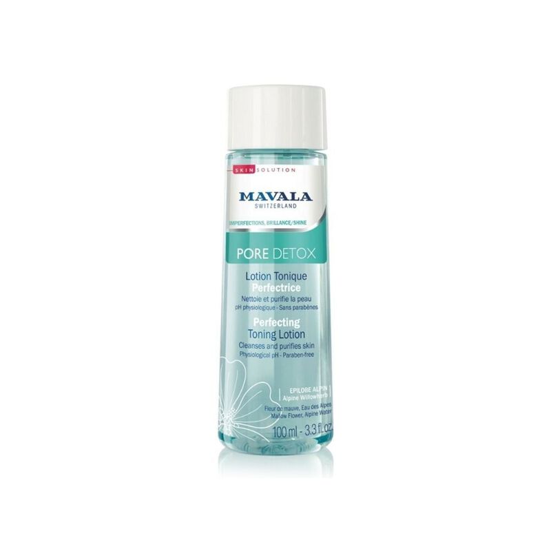 مافالا swiss skin solution pore detox perfecting toning lotion