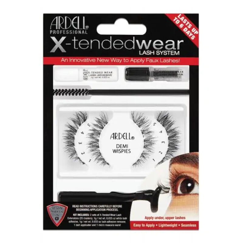 ardell xtended wear lash demi wispie