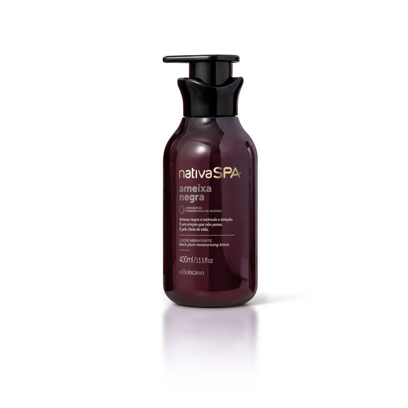 o boticario nativa spa black plum moisturizing body lotion