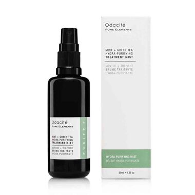 odacite mint and green tea hydra purifying treatment mist