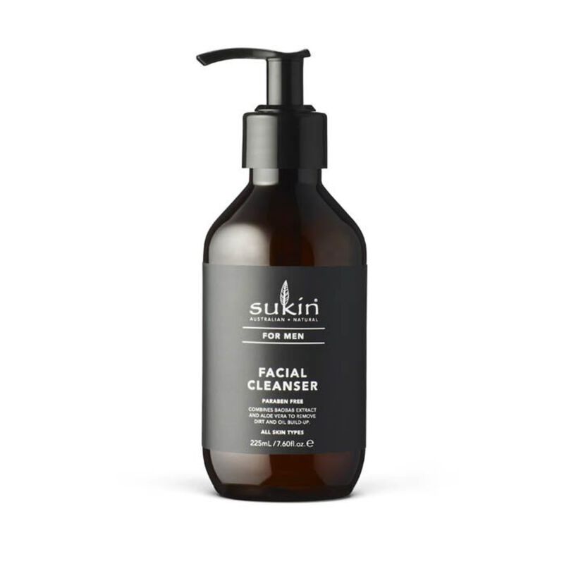 sukin mens facial cleanser