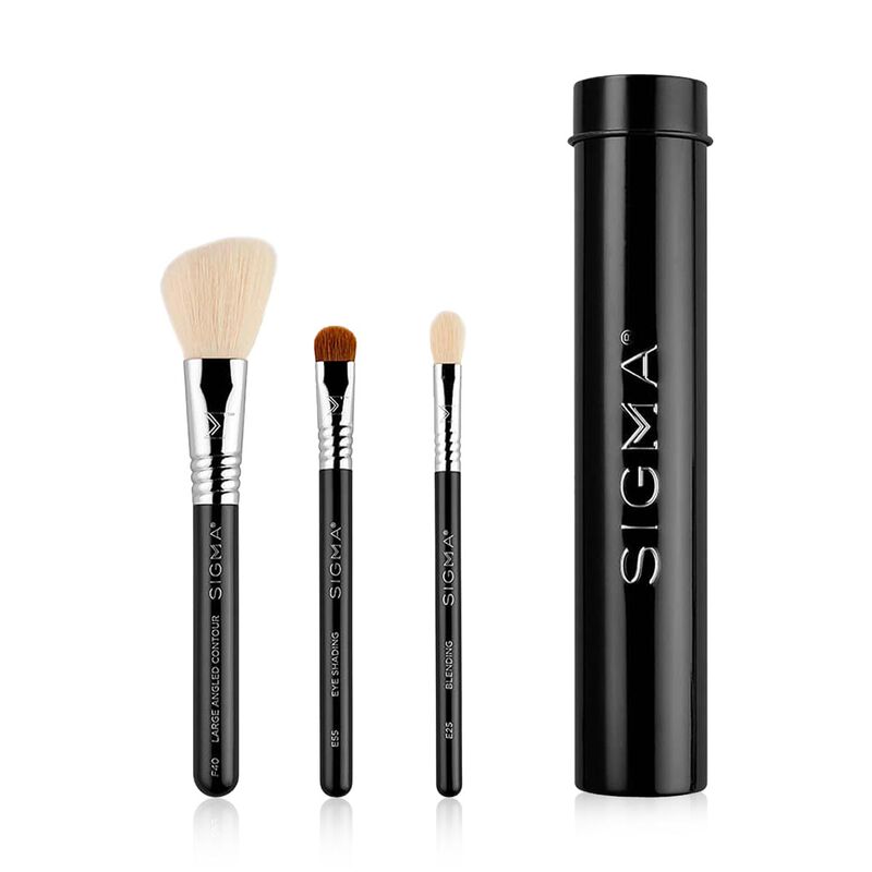 sigma essential trio black brush set