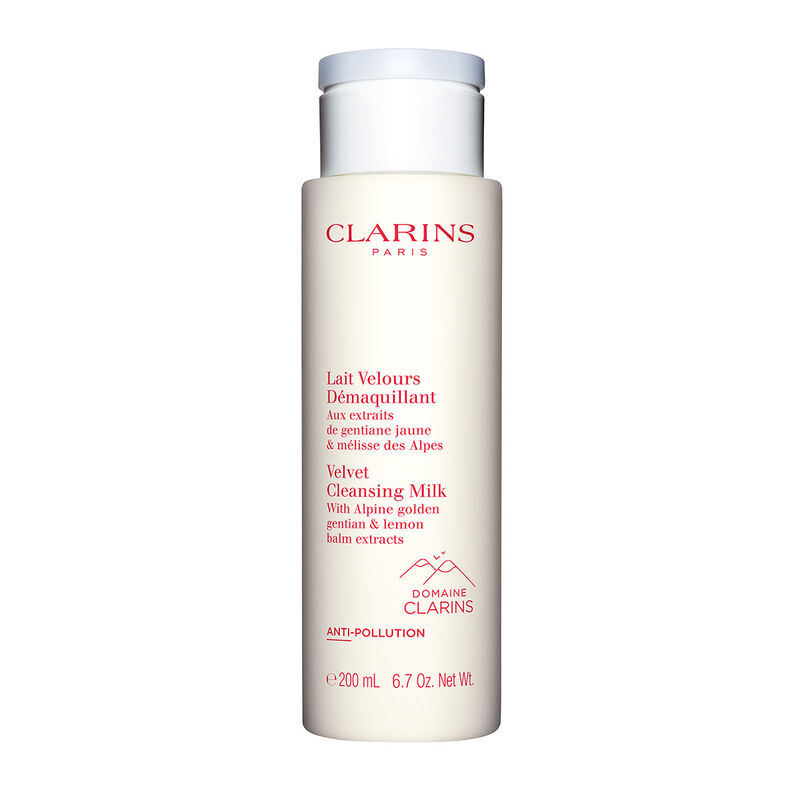 clarins velvet cleansing milk