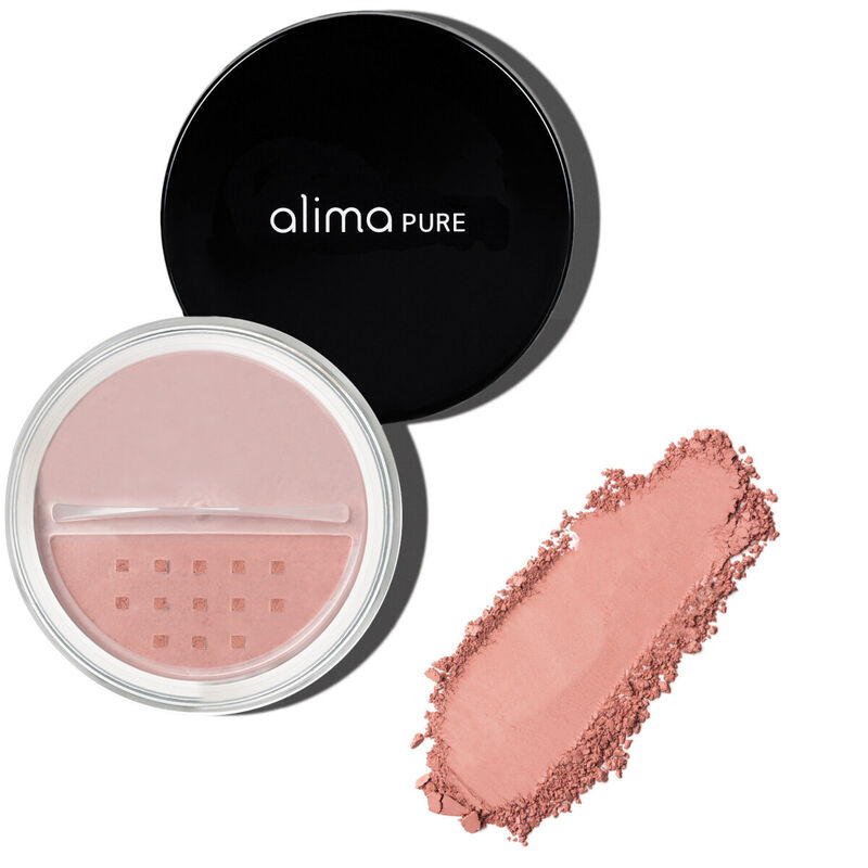 alima pure satin matte blush