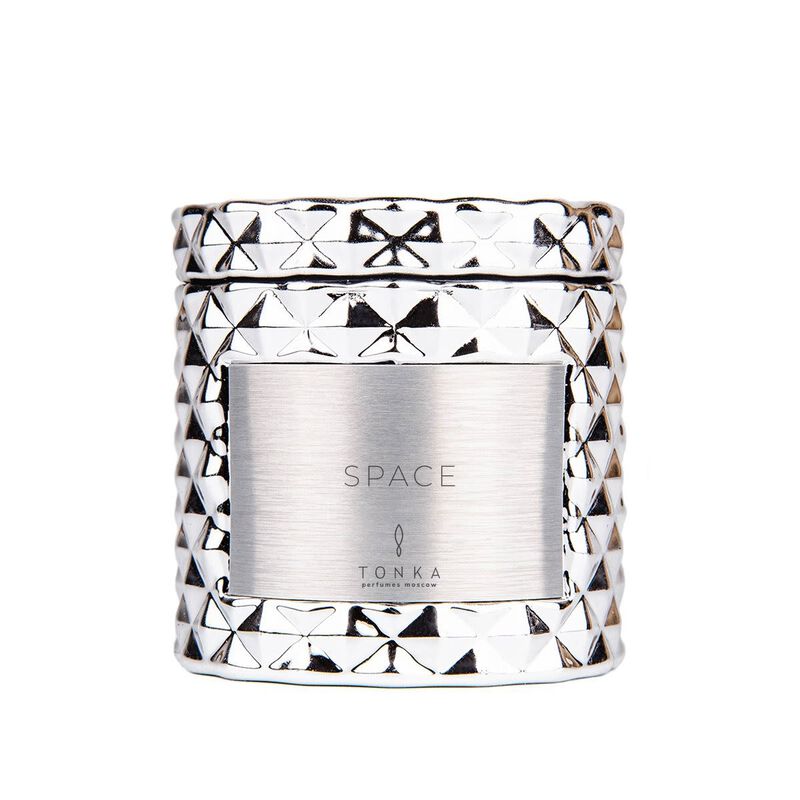 tonka aroma candlespace silver