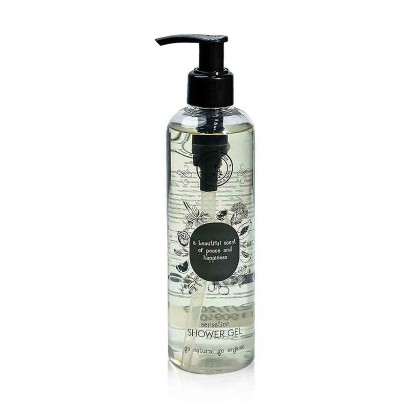 khan al saboun organic sensation shower gel