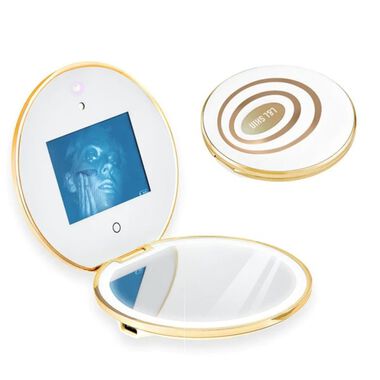 l&l skin uv magic mirror that reveals sunscreen coverage