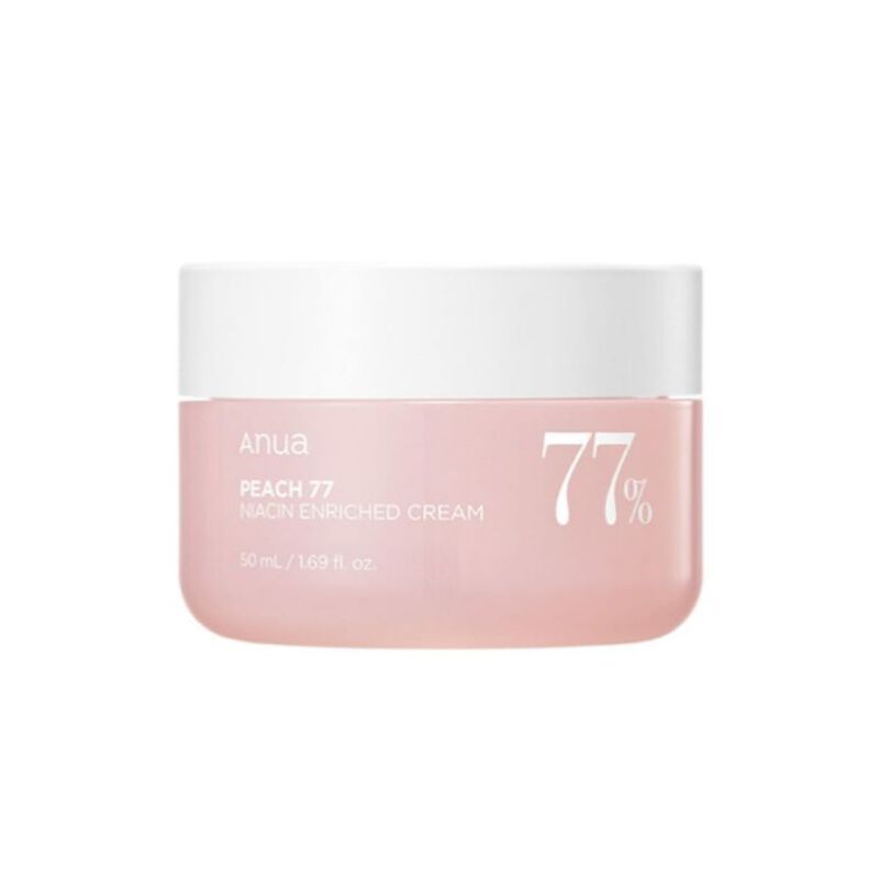 anua peach 77% niacin enriched cream