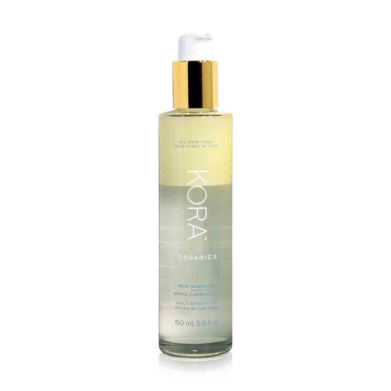 kora organics milky mushroom gentle cleansing oil 150ml