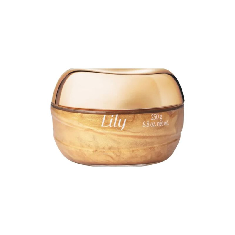 o boticario lily shimmering body gel