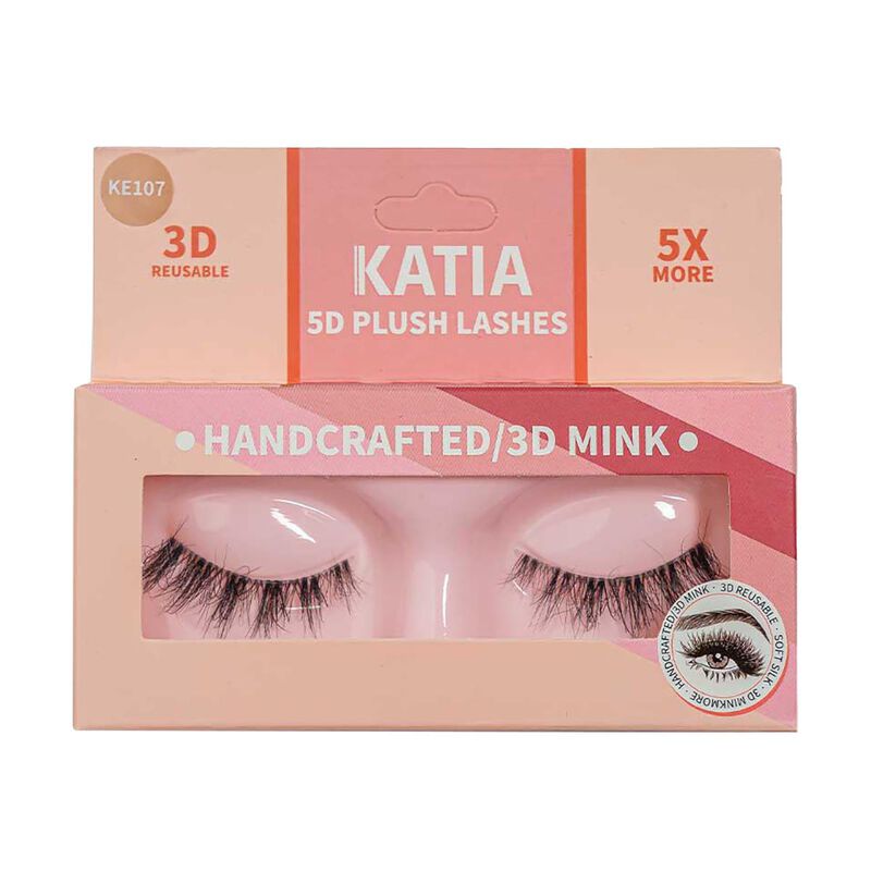 katia plush lashes hand crafte 3d mink