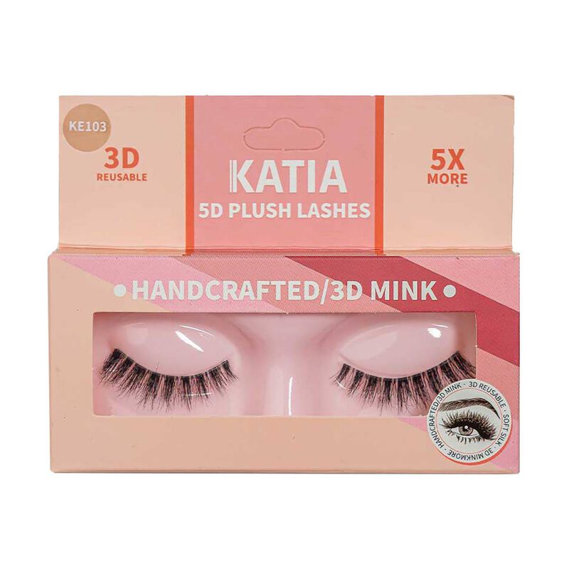 katia plush lashes hand crafte 3d mink