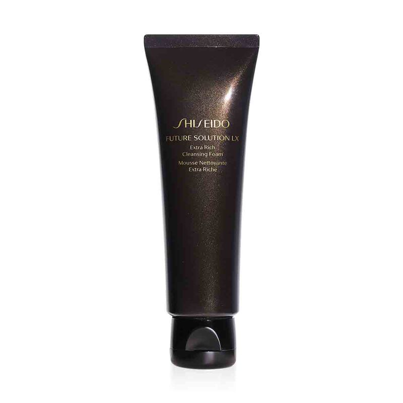 shiseido future solution lx extra rich cleansing foam e