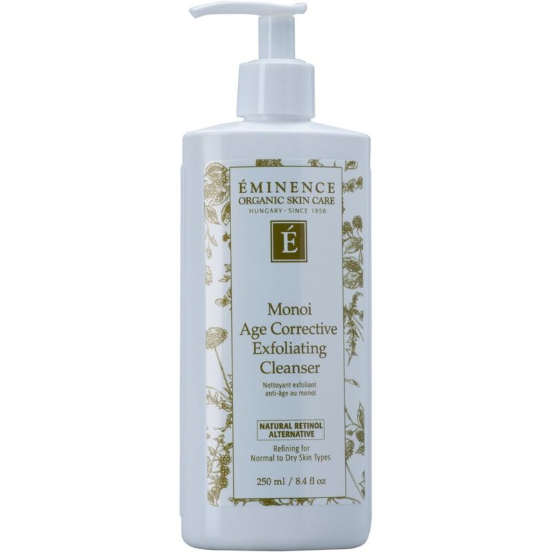 eminence organic skin care age corrective exfoliating cleanser