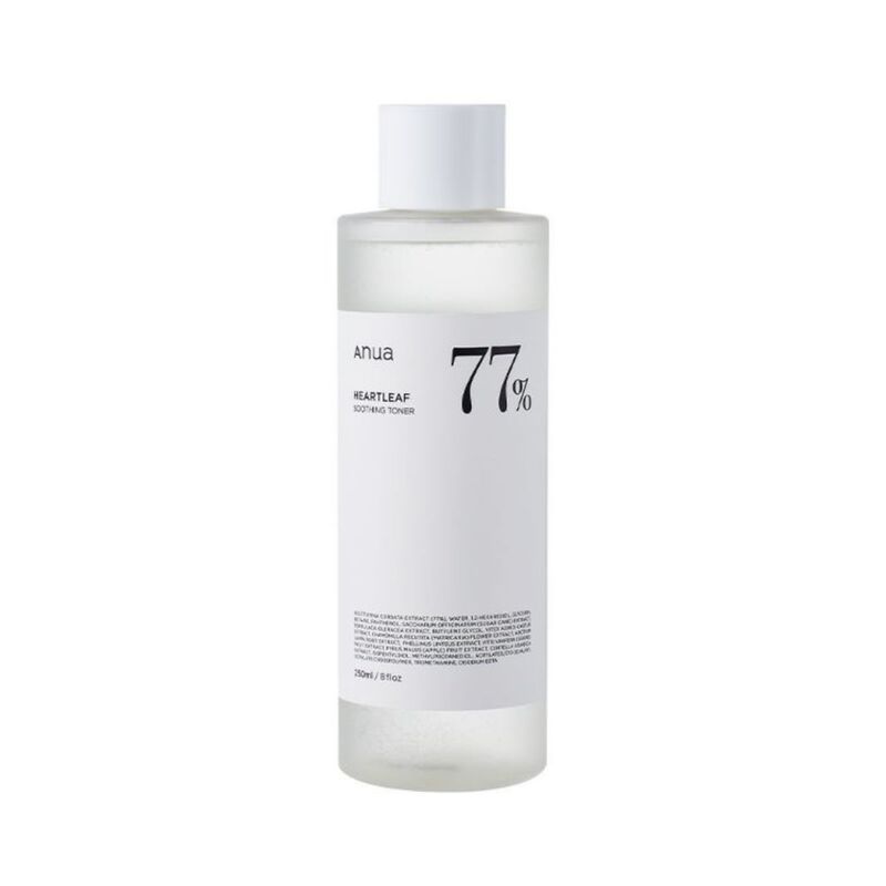 anua heartleaf 77% soothing toner 2