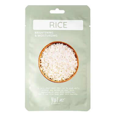 yurskin me rice sheet mask